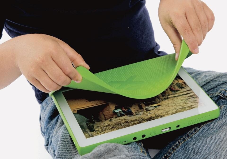 <em>One Laptop per Child</em>, new-generation XO-3 tablet <em>One Laptop per Child</em>, new-generation XO-3 tablet