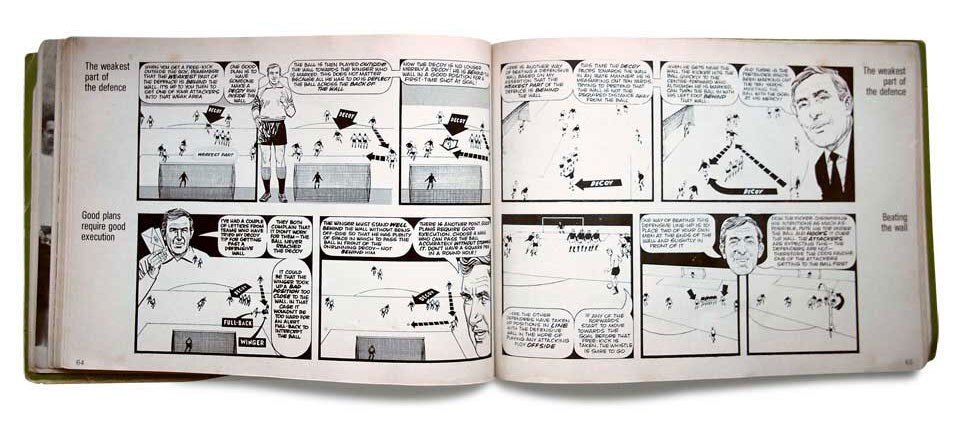 A detail of the comic strip produced
for the
<em>Sunday Express</em> during
the early 1970s by Danny
Blanchflower A detail of the comic strip produced
for the
<em>Sunday Express</em> during
the early 1970s by Danny
Blanchflower