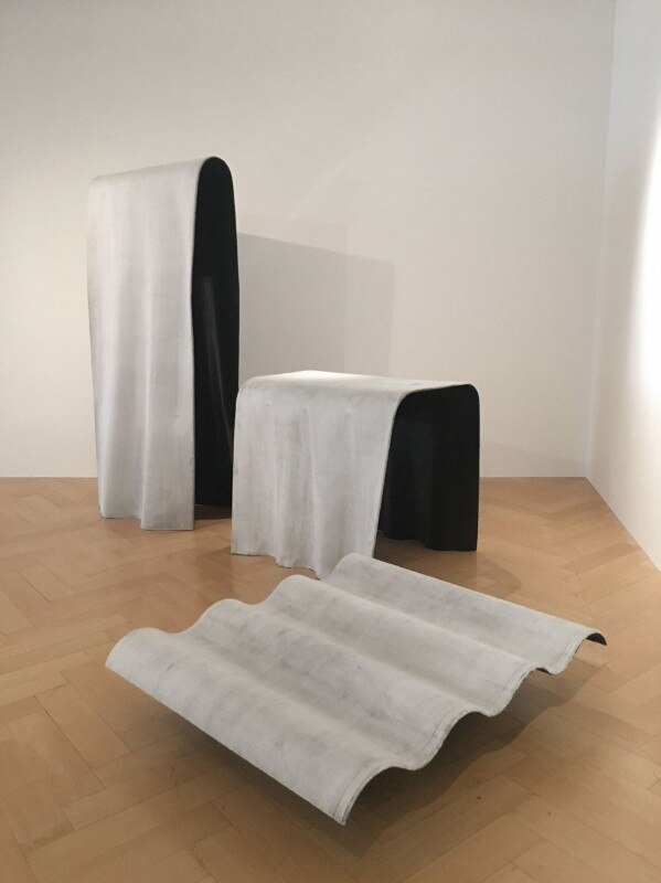 Zeller & Moye use ultra-thin concrete for an exhibition design in Switzerland
