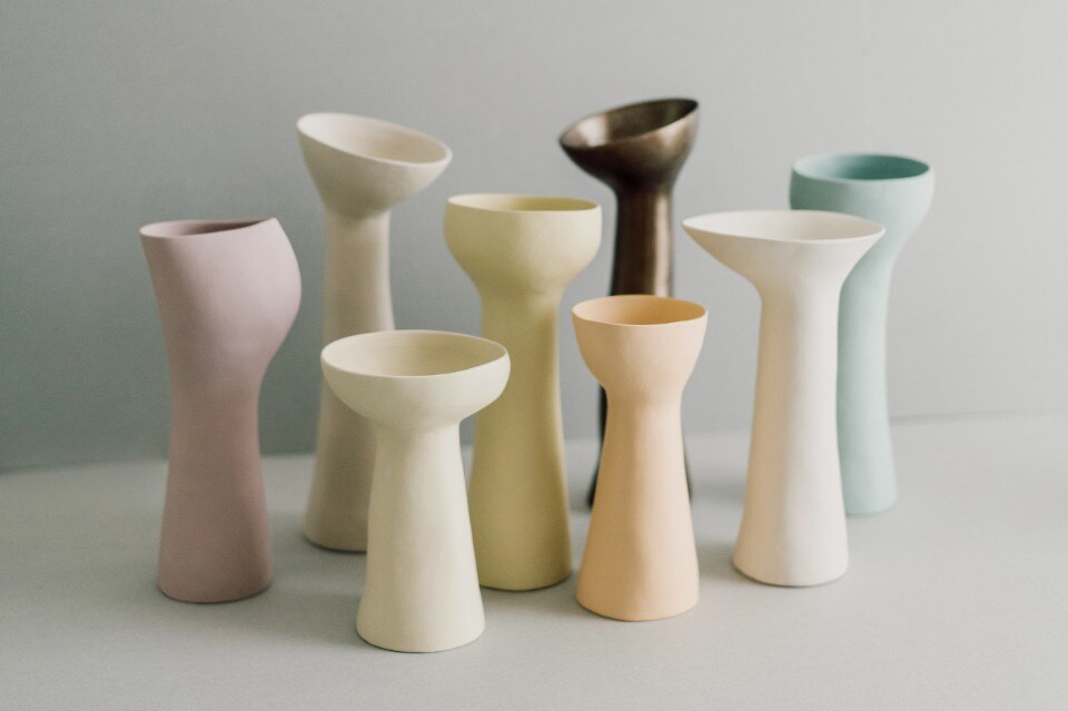 Ceramic becomes alive in Stefania Vazzoler’s vases