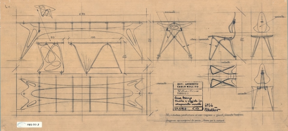 Carlo Mollino's shelved projects are set to be produced again