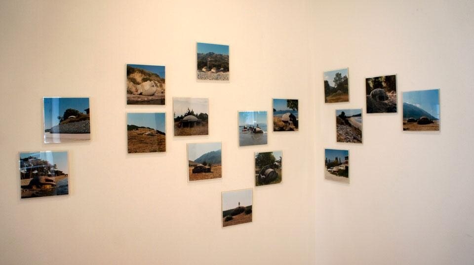 Alicja Dobrucka, <em>Mapping Bunkers</em>, on display at <em>Concrete in Common</em>, Kunst Raum Riehen, Basel. Photo by Xheni Alushi Alicja Dobrucka, <em>Mapping Bunkers</em>, on display at <em>Concrete in Common</em>, Kunst Raum Riehen, Basel. Photo by Xheni Alushi