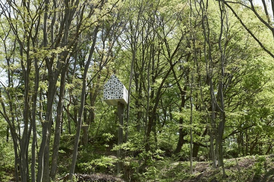 Nendo, <em>Tree house "bird" apartment</em>, Momofuku Ando Center, Japan Nendo, <em>Tree house "bird" apartment</em>, Momofuku Ando Center, Japan