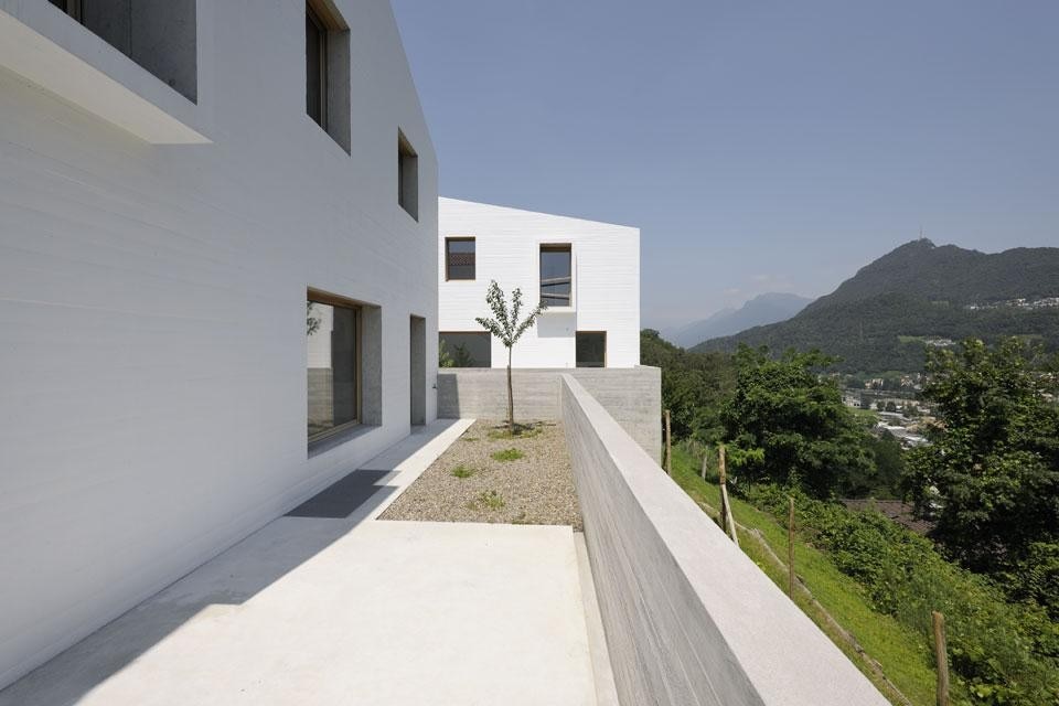 Studio Meyer Piattini, 5 houses in Barbengo, Lugano, Switzerland 2011 Studio Meyer Piattini, 5 houses in Barbengo, Lugano, Switzerland 2011