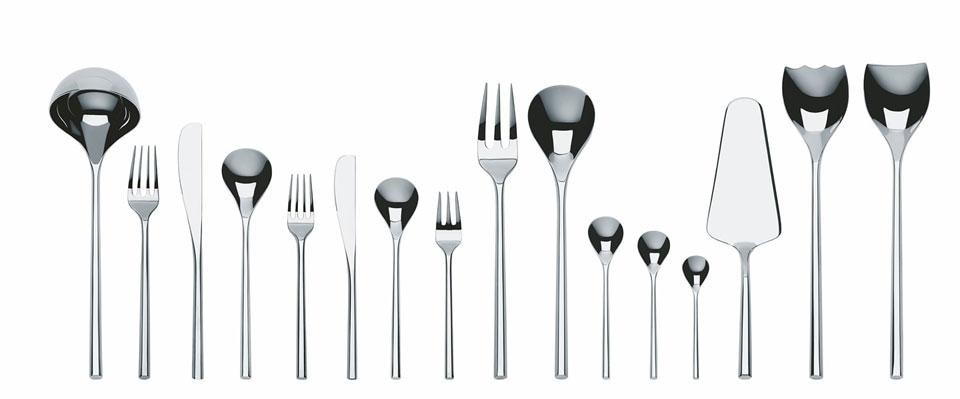 Toyo Ito, <em>MU</em> cutlery set for Alessi. Photo Elena Datrino Toyo Ito, <em>MU</em> cutlery set for Alessi. Photo Elena Datrino
