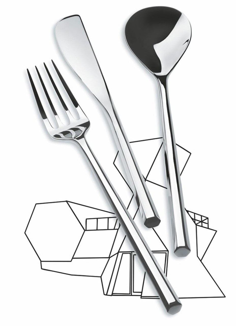 Toyo Ito, <em>MU</em> cutlery set for Alessi Toyo Ito, <em>MU</em> cutlery set for Alessi