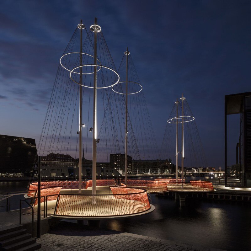 Olafur Eliasson, Cirkelbroen, Christianshavns Kanal, Copenhagen, 2015 Olafur Eliasson, Cirkelbroen, Christianshavns Kanal, Copenhagen, 2015