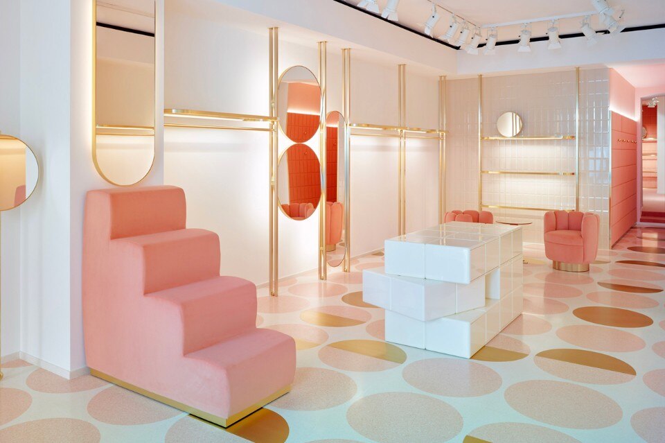 India Mahdavi, REDValentino shop, Milan 2017 India Mahdavi, REDValentino shop, Milan 2017