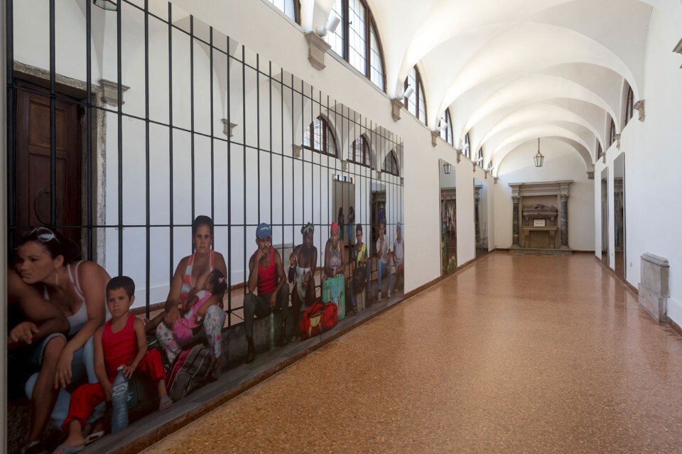 Michelangelo Pistoletto, "One and One makes Three", exhibition view, Abbazia di San Giorgio Maggiore and Officina dell’Arte Spirituale, Venice, 2017 Michelangelo Pistoletto, "One and One makes Three", exhibition view, Abbazia di San Giorgio Maggiore and Officina dell’Arte Spirituale, Venice, 2017