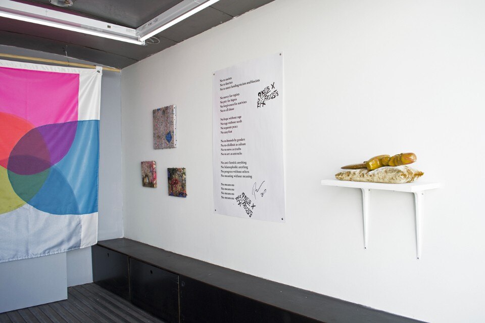 “Fuck the Patriarchy”, exhibition view, Gas gallery, Los Angeles, 2017 “Fuck the Patriarchy”, exhibition view, Gas gallery, Los Angeles, 2017