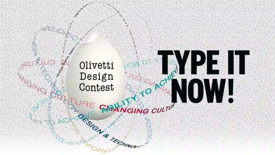 Olivetti Design Contest, a competition looking for the best new font