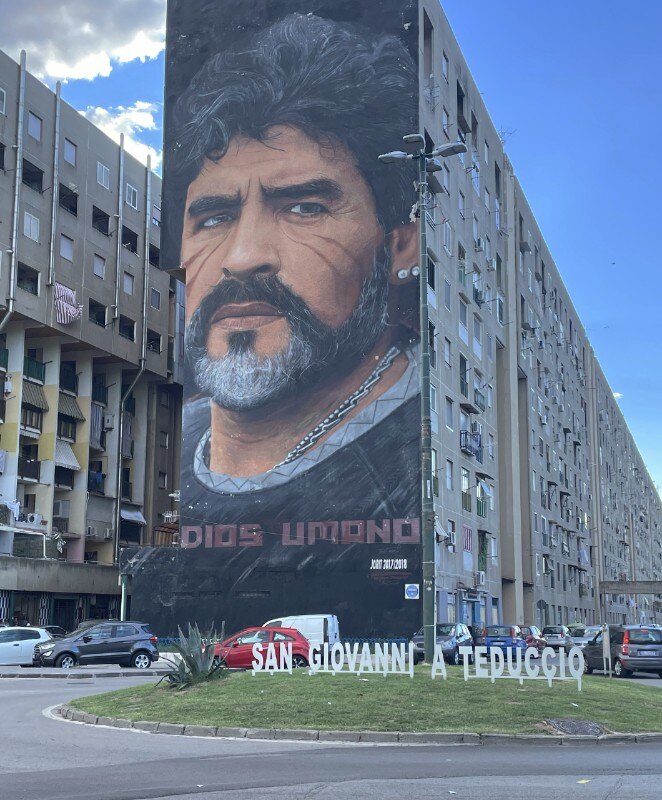 Celebrated Maradona mural in Naples to be demolished: is there no alternative?