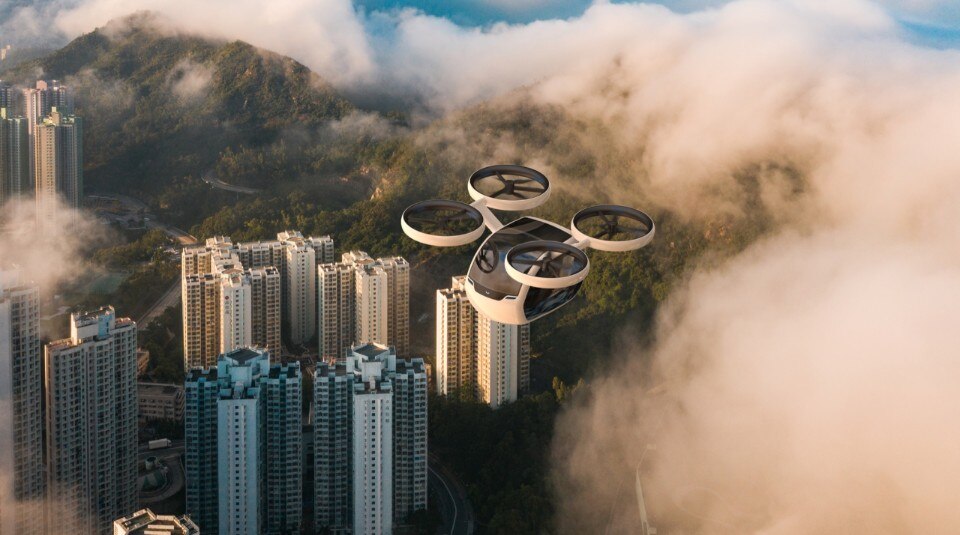 Kite, a passenger drone to connect Hong Kong and Macau