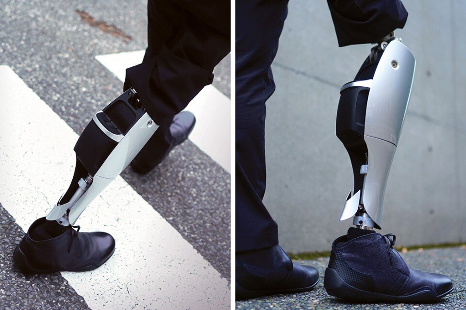 This robotic prosthetic knee has won the Red Dot Luminary Award