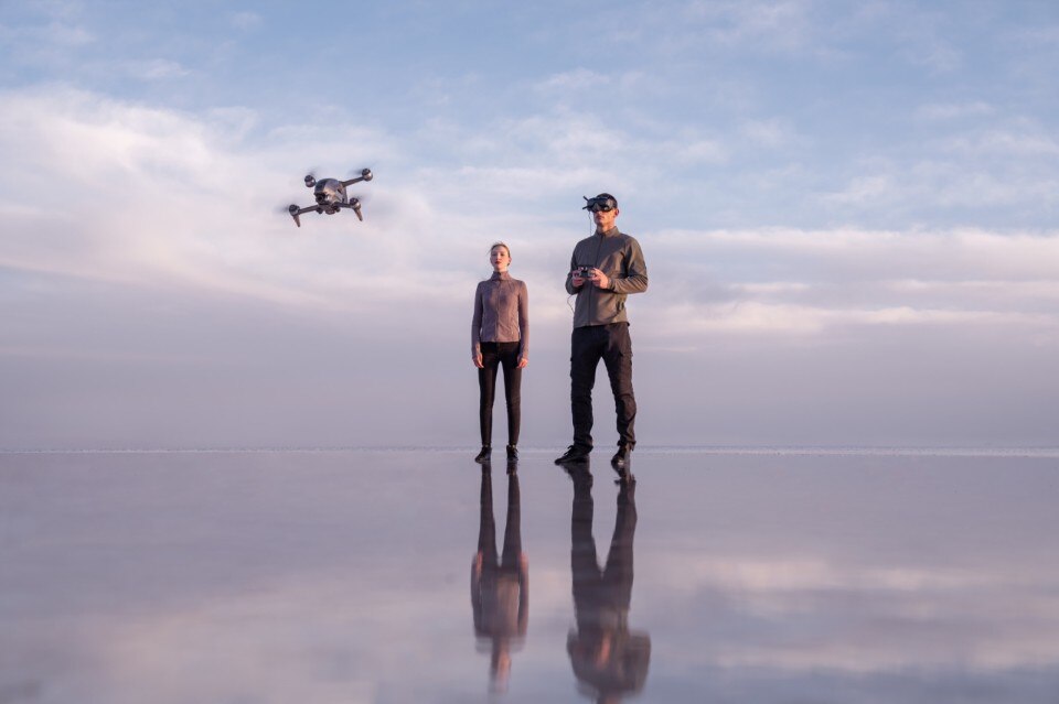 DJI introduces a new First Person View drone that's easy to fly