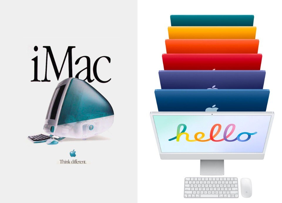 The 23-years long history of iMac’s design