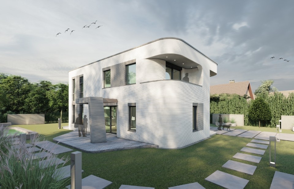 Germany’s first 3D printed residential building is almost ready