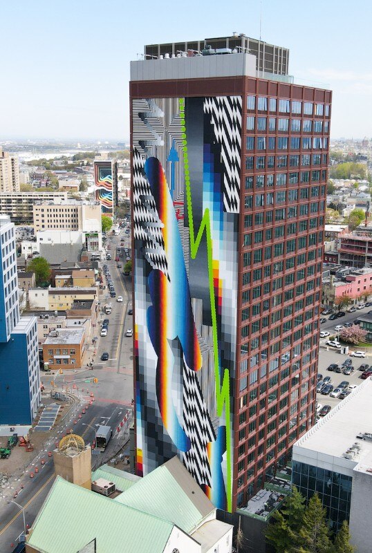Pantone’s largest mural ever debuts in Jersey City