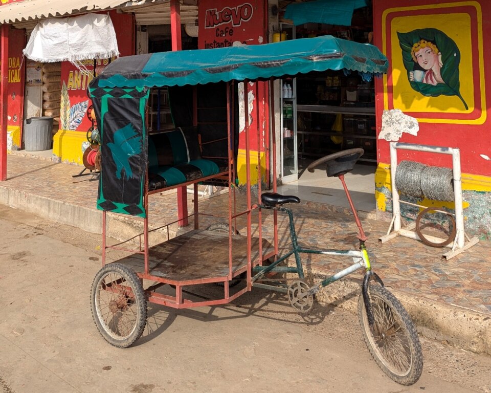 In Colombia, bike-taxis are called Paola, a pop icon of urban design