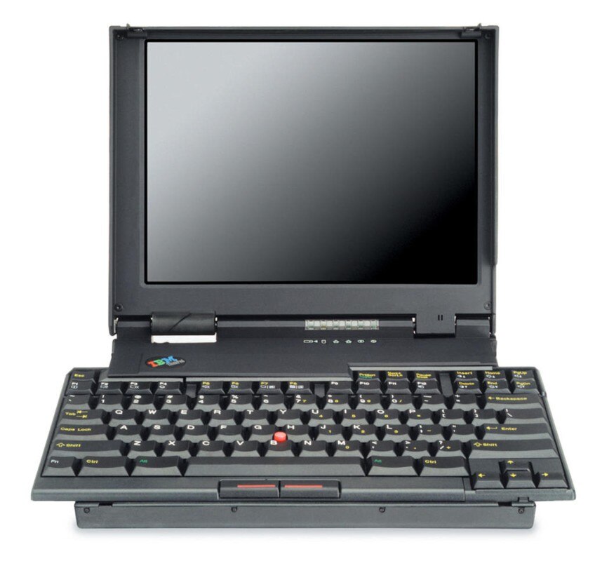 IBM Thinkpad 701C, the 1995 “butterfly” laptop