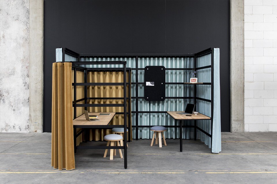 Standalone frames to create microenvironments for today’s workplace
