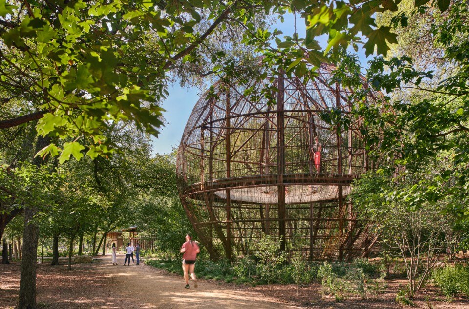 The redevelopment of the oldest public park in the capital of Texas capital