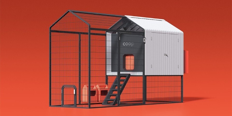 The Coop is a sustainable smart home for chickens