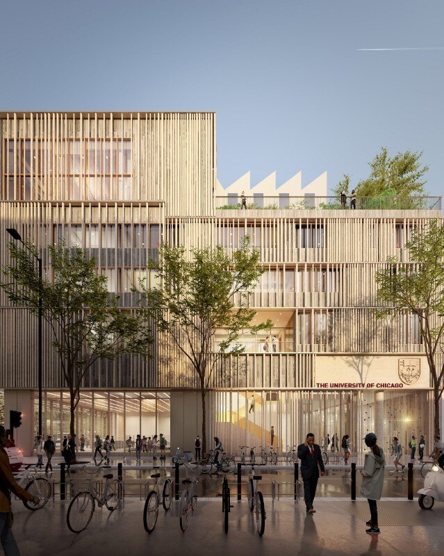 Paris university campus designed by Studio Gang is under construction