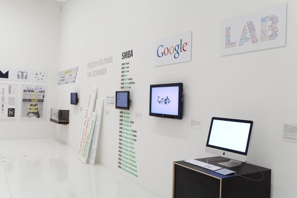 Walker Art Center, <i>Graphic Design: Now in Production</i>, veduta dell'installazione Walker Art Center, <i>Graphic Design: Now in Production</i>, veduta dell'installazione