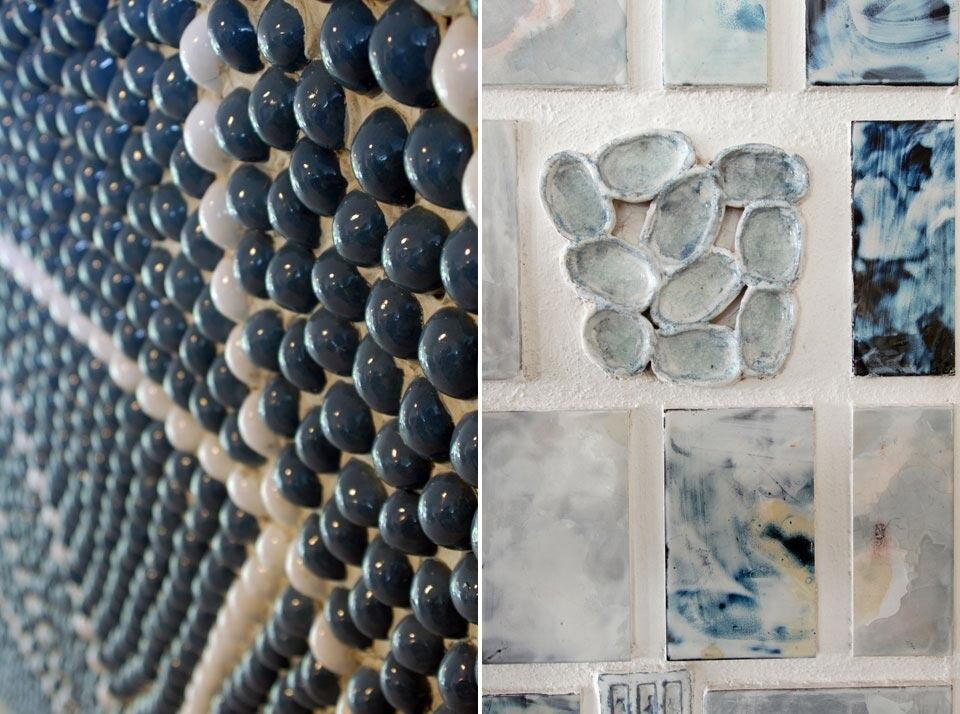 Gio Ponti, Hotel Parco dei Principi, Sorrento 1962. Particolari delle ceramiche Gio Ponti, Hotel Parco dei Principi, Sorrento 1962. Particolari delle ceramiche