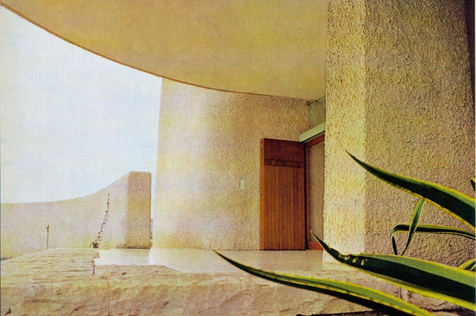 Luigi Moretti, Villa Saracena, dall'archivio Domus, 1970 Luigi Moretti, Villa Saracena, dall'archivio Domus, 1970