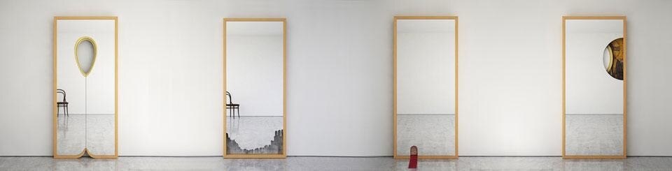 In quasi ogni aspetto del suo lavoro, Gilad esplora e gioca con la scala per sfidare i confini della nostra percezione. In quasi ogni aspetto del suo lavoro, Gilad esplora e gioca con la scala per sfidare i confini della nostra percezione.