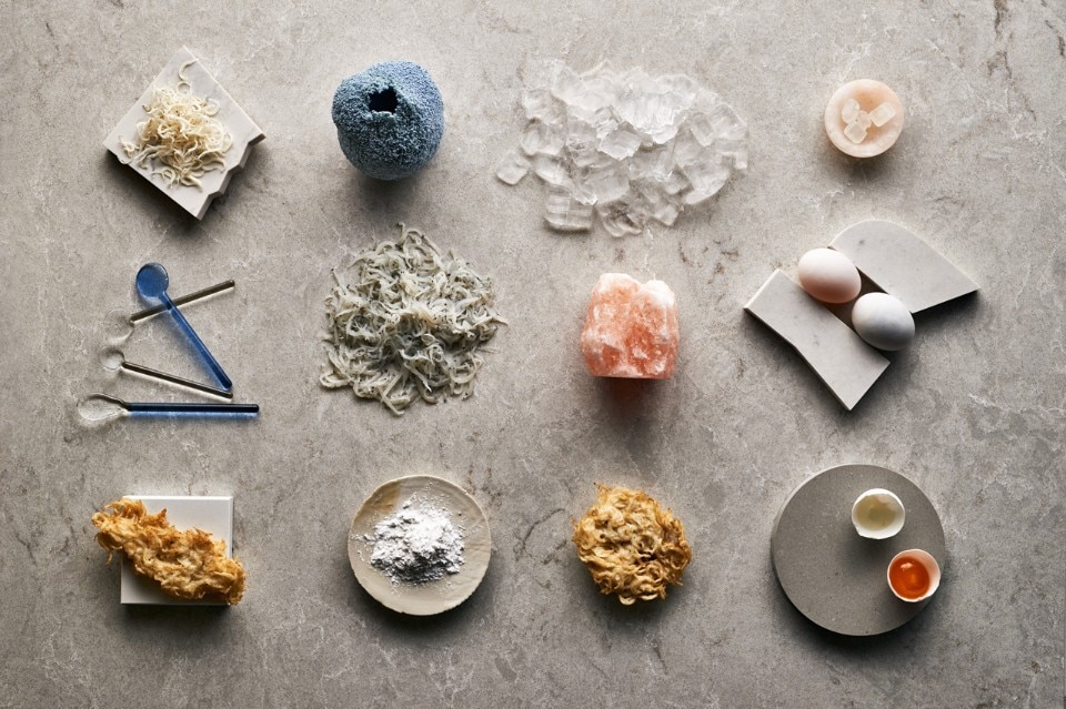 Caesarstone, <i>A Material Menu: Designs for the Culinary Aesthetic</i>, con Francesca Sarti, 2017 Caesarstone, <i>A Material Menu: Designs for the Culinary Aesthetic</i>, con Francesca Sarti, 2017