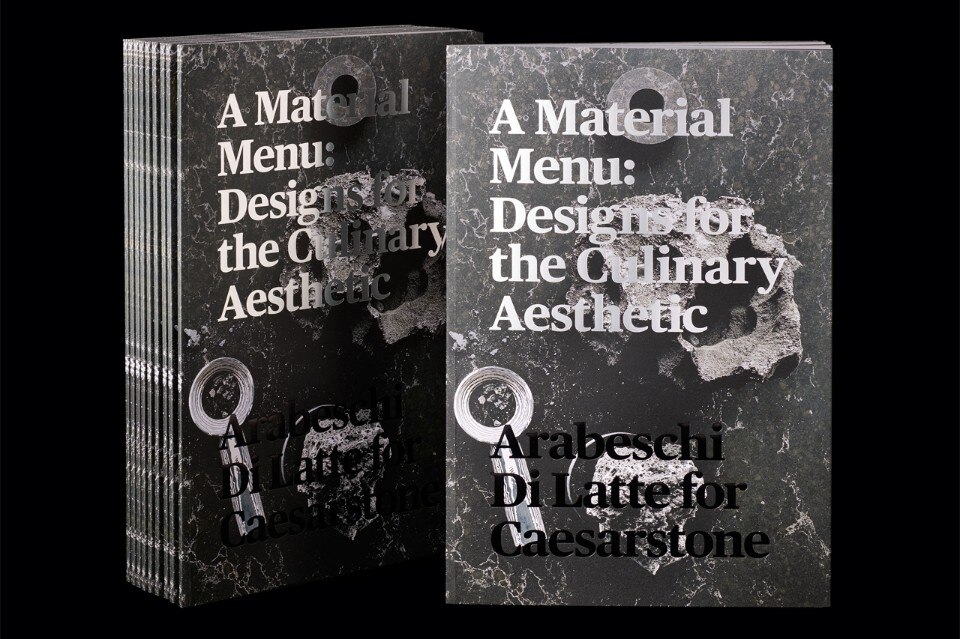Caesarstone, <i>A Material Menu: Designs for the Culinary Aesthetic</i>, con Francesca Sarti, 2017 Caesarstone, <i>A Material Menu: Designs for the Culinary Aesthetic</i>, con Francesca Sarti, 2017