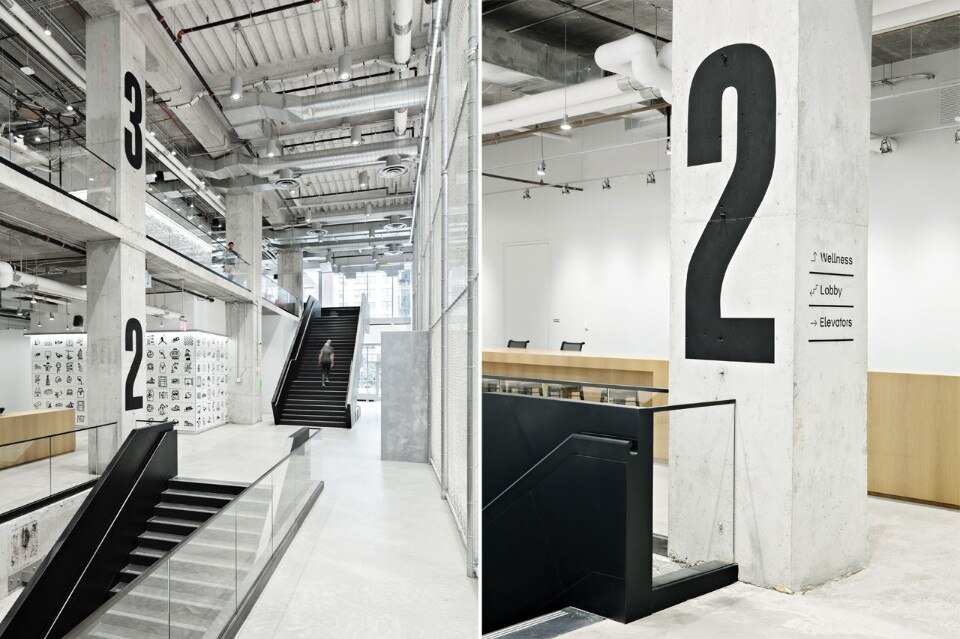 Fig.12 STUDIOS Architecture, Michael Spoljaric e WeShouldDoItAll (WSDIA), uffici Nike, New York, 2017 Fig.12 STUDIOS Architecture, Michael Spoljaric e WeShouldDoItAll (WSDIA), uffici Nike, New York, 2017
