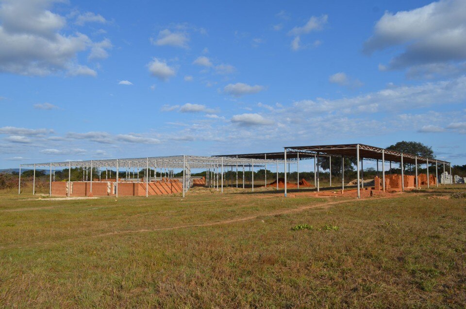 Selldrof Architects, 14+ Foundation e Rashid Johnson, Scuola Mwabwindo, Zambia, 2017 Selldrof Architects, 14+ Foundation e Rashid Johnson, Scuola Mwabwindo, Zambia, 2017