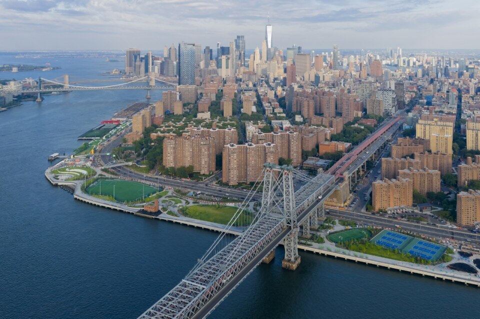 Da terra di nessuno ad arcipelago di parchi: così Big trasforma la riva di Manhattan